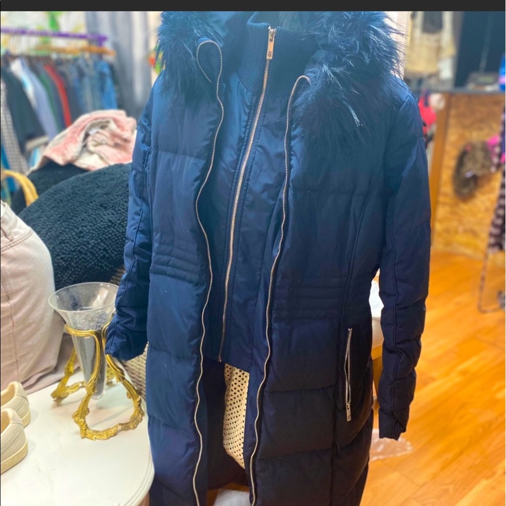 Tommy Hilfiger Winter Coat with Fur Hoodie